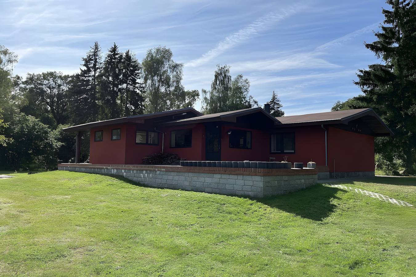 Ferienhaus Vossberg mit privater Terrasse, Garten und Wlan in Grabow, Ludwigslust-Parchim