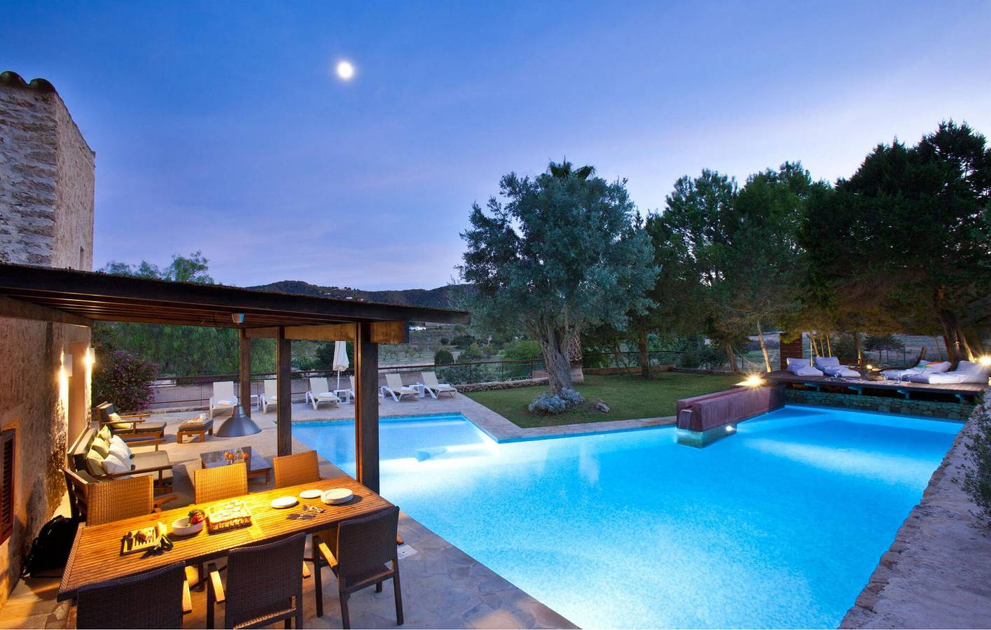 Charmante Wohnung mit Pool in der Nähe von Playa Port des Torrent in Cala Bassa, Sant Josep de sa Talaia