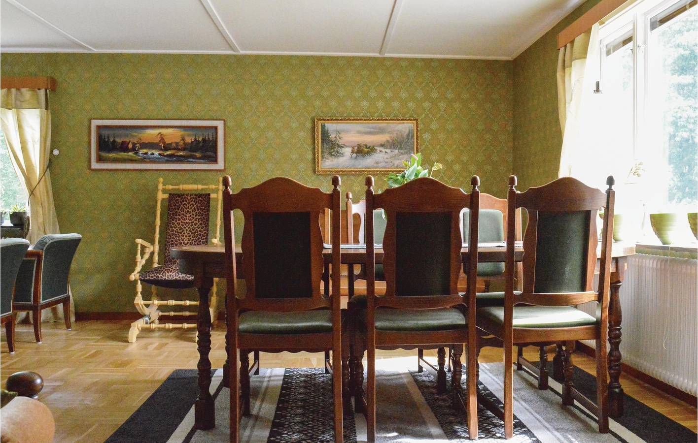 Hus för 6 Personer med trädgård in Hylte gielda, Halland