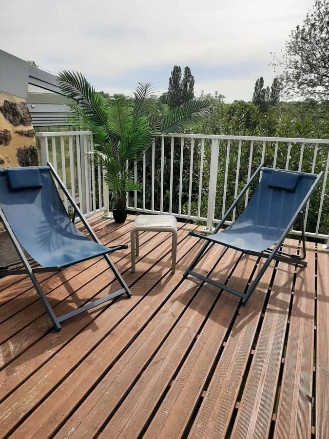 Location de vacances pour 3 personnes, avec terrasse et vue à Putanges-Pont-Écrepin