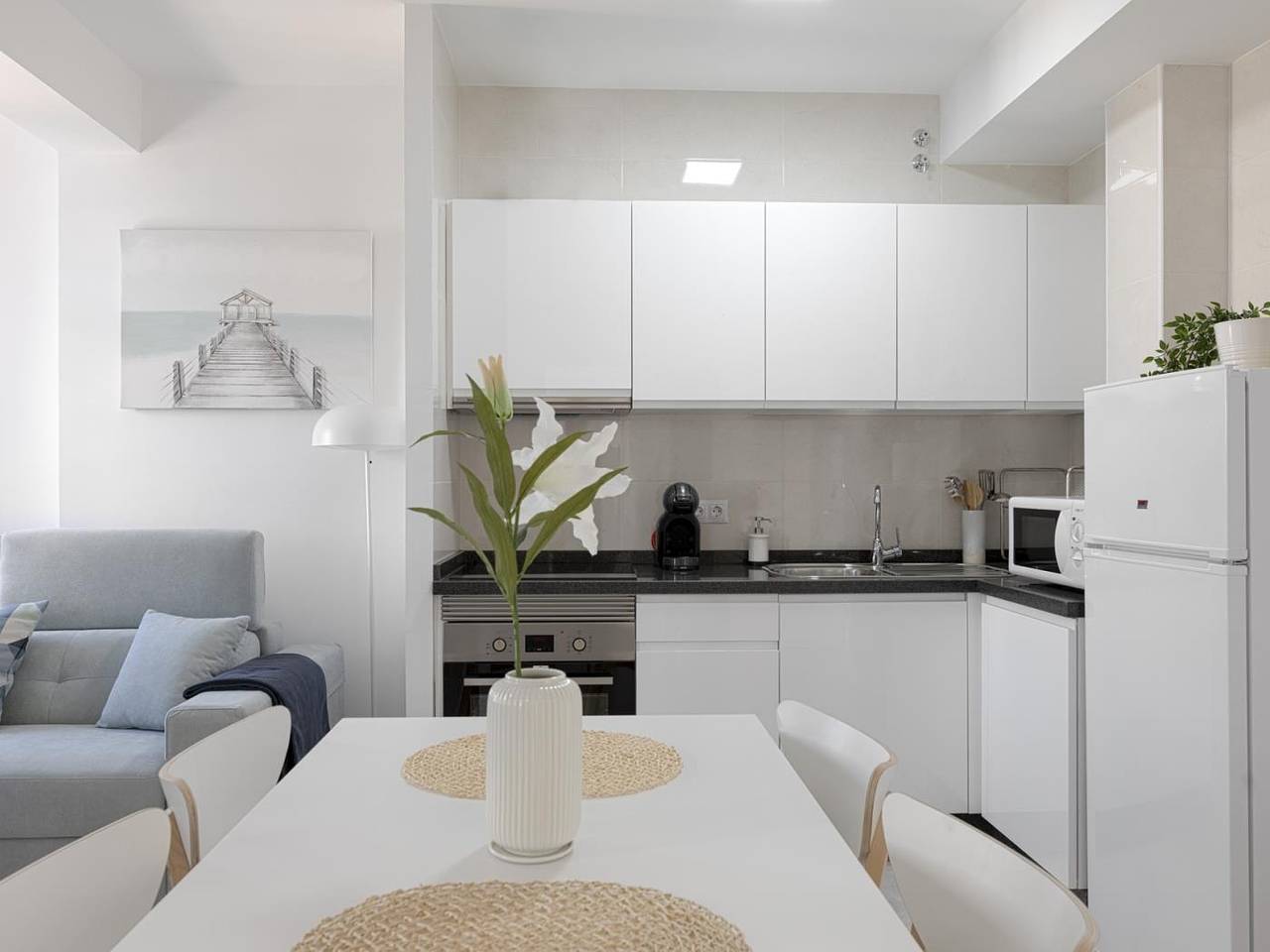 Apartamento vacacional entero, Homeabout Juan de Austria 3A in Málaga Centro, Málaga
