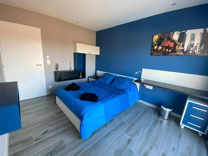 Chambre d’hôte pour 2 personnes, avec Balcon ainsi que Terrasse et Vue à Salles-d'Aude
