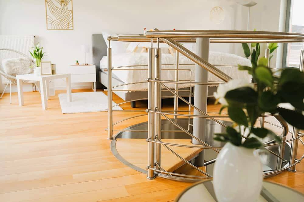 Ganze Wohnung, Penthouse am Dom, Altstadt, 4 Dachterrassen, Selfcheck 24/7, bis zu 6 Personen in Paderborn, Nordrhein-Westfalen