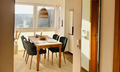 Ferienwohnung für 3 Personen, mit Balkon, mit Haustier in Lemkenhafen