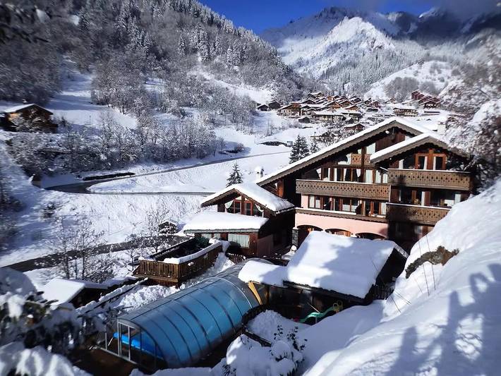 Chalet pour 2 personnes, avec sauna et balcon dans Parc National de la Vanoise