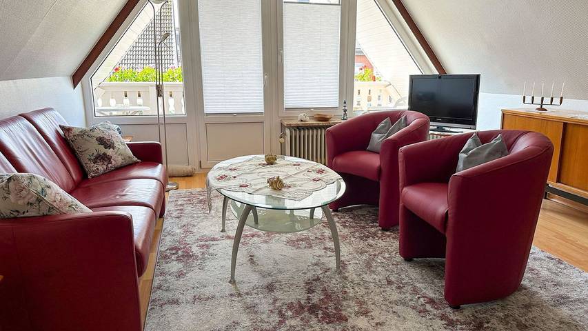 Ferienwohnung für 2 Personen, mit Balkon - 1