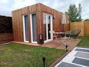 Maison de campagne pour 2 personnes, avec jardin et vue à Hostens
