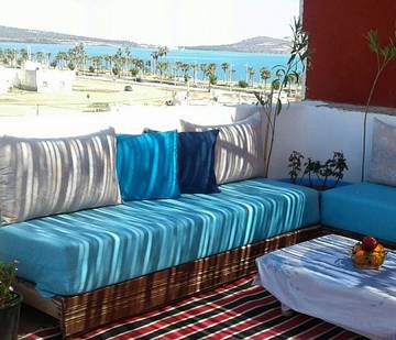 Location de vacances pour 4 personnes, avec terrasse et vue dans Nador