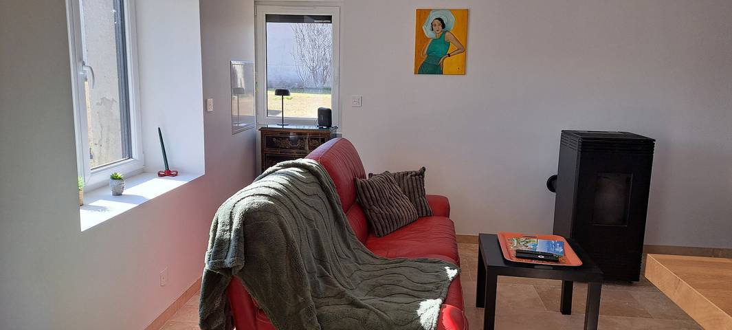 Au Deux Palmiers – Une maison confortable au cœur du Bessin in Saint-Hubert-des-Biards, Région de Bayeux
