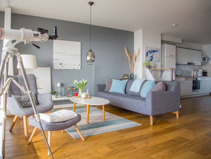 Ferienwohnung für 3 Personen, mit Balkon und Seeblick sowie Ausblick am Südstrand Wilhelmshaven - 2