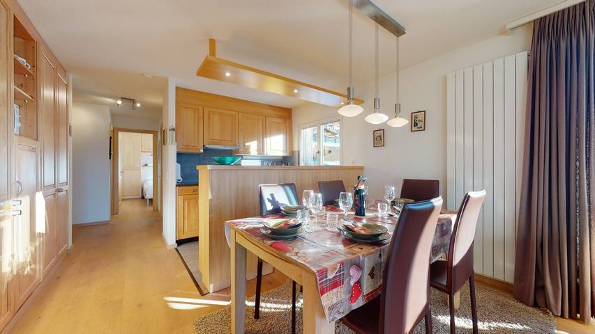 Gîte pour 6 personnes, avec balcon à Veysonnaz - 2