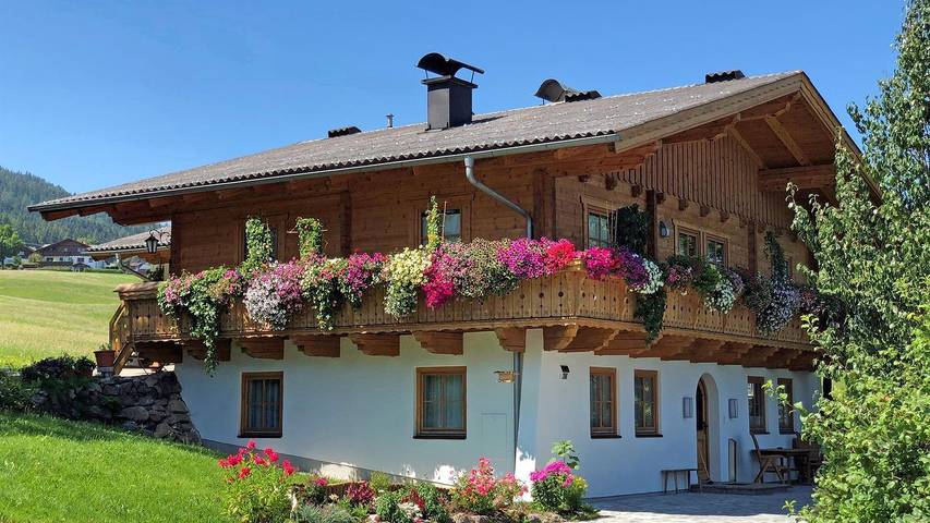 Ferienwohnung für 5 Personen, mit Garten und Terrasse in Rohrmoos