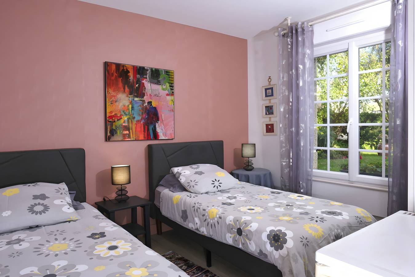 Bed & Breakfast 'Chambre Espace Familiale' mit Gemeinschaftsterrasse, Garten & Wlan in Santec, Ceinture Dorée