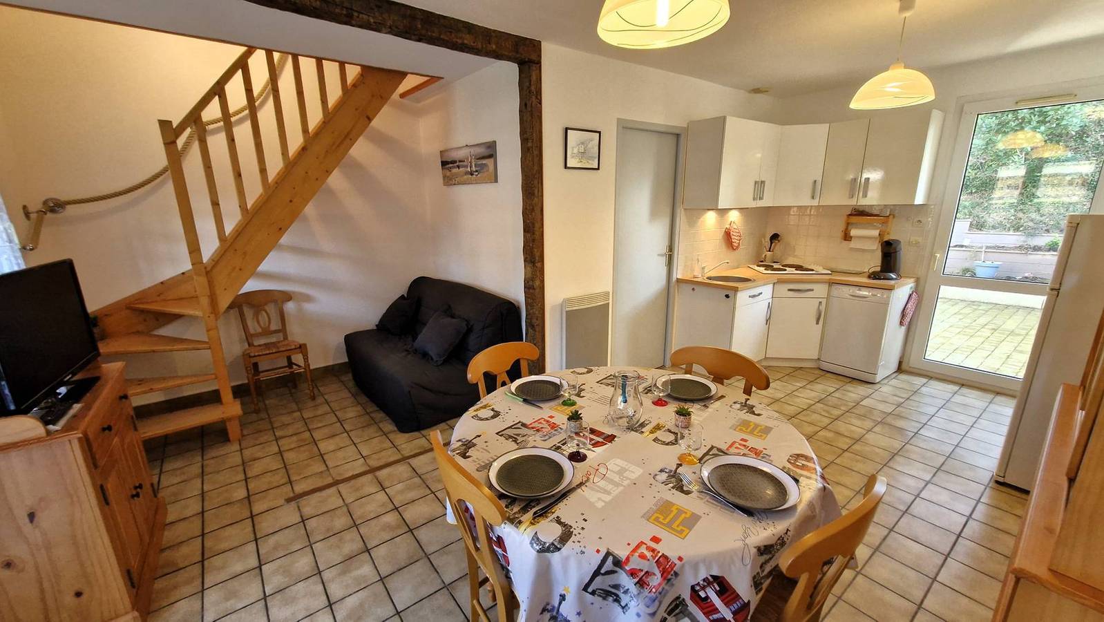 Ganze Ferienwohnung, Meschers sur Gironde - Kleine Villa für einen Familienurlaub in einer Residenz in Meschers-sur-Gironde, Saintes und Umgebung