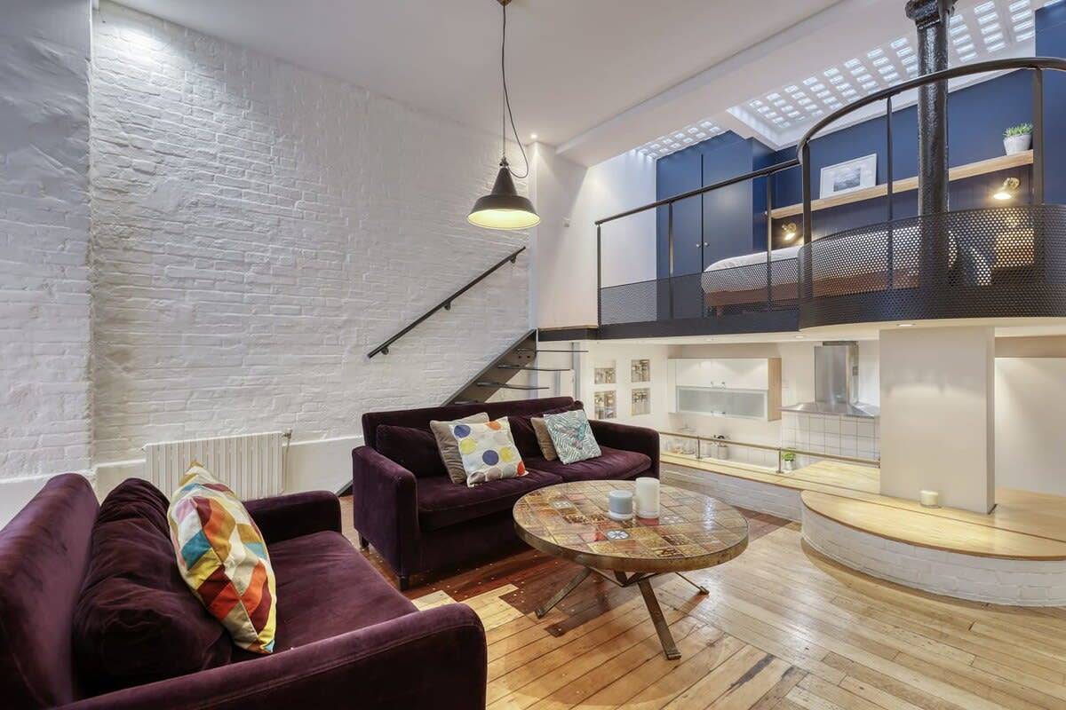 Appartement entier, Trendy & Cosy Loft - Paris 10 - Mid-term in Paris 10e Arrondissement, Paris