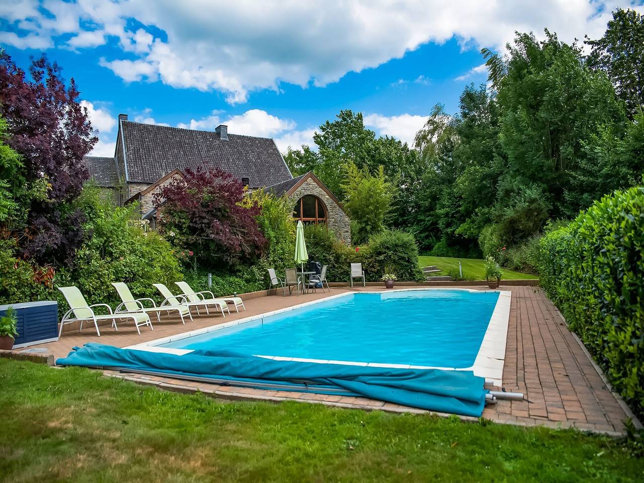 Ferienhaus für 8 Personen mit Pool in Aubel, Lüttich und Umgebung