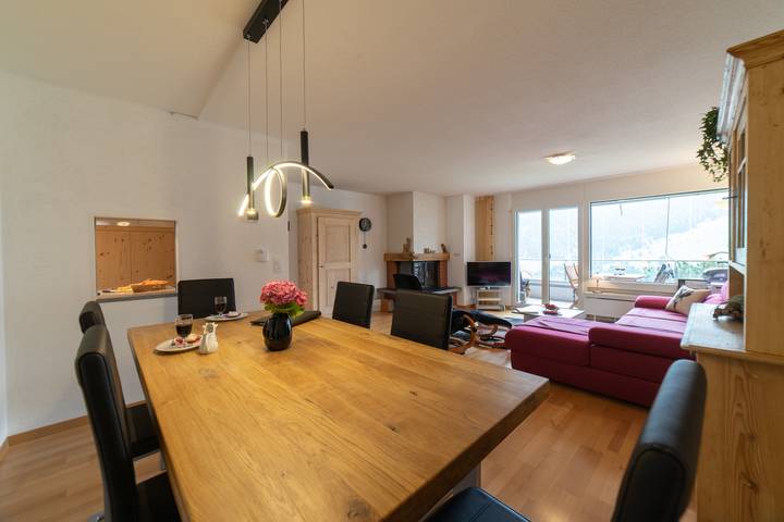 Ferienwohnung für 4 Personen, mit Balkon und Terrasse in Wildhaus-Alt St. Johann