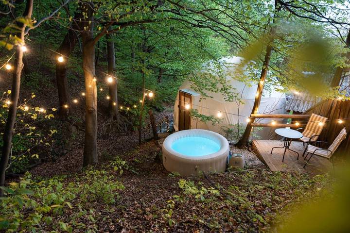 Camping für 2 Personen, mit Whirlpool und Garten sowie Terrasse und Pool in Slowenien - 2