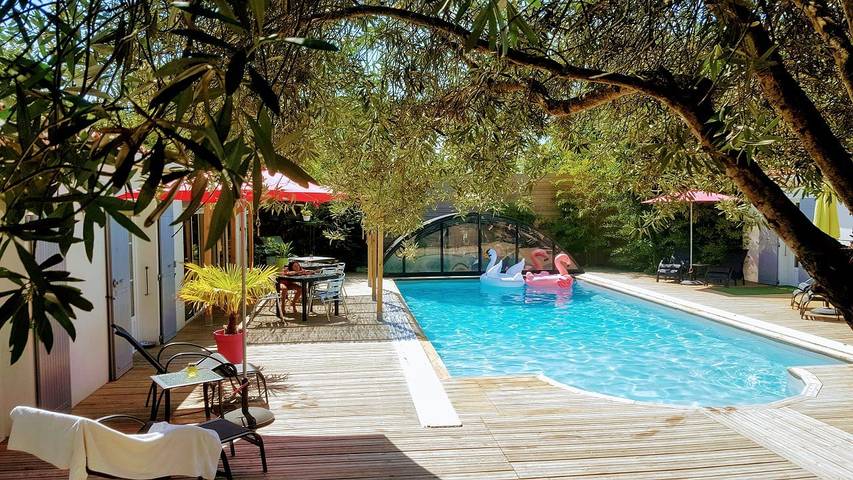 Chambre d’hôte pour 3 personnes, avec jacuzzi ainsi que jardin et piscine en Nouvelle-Aquitaine - 2