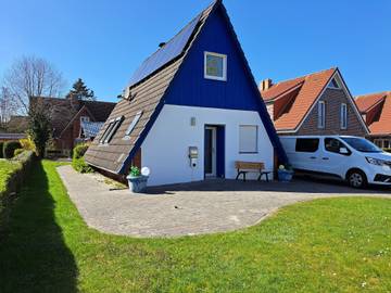 Ferienhaus für 5 Personen, mit Seeblick und Garten, mit Haustier in Wittmund