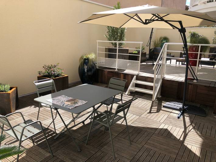 Ganze Wohnung, Modernes Stadtzentrum-Apartment mit Terrasse, Wlan und Parkplatz in Arcachon in Arcachon, Arcachon und Umgebung