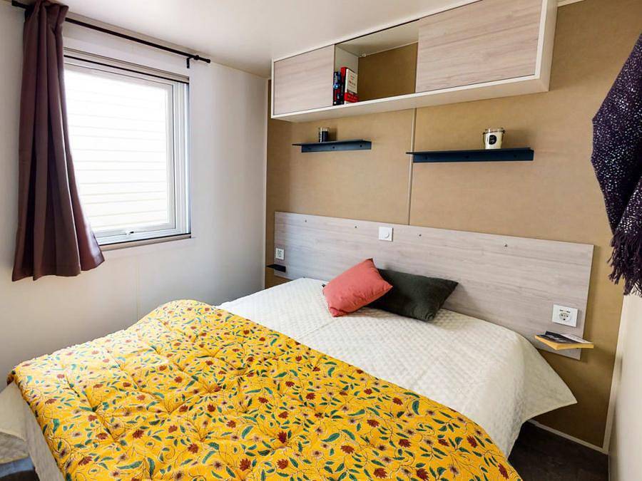 Camping Siblu les Embruns Funpass inclus - Stacaravan 8 personen - Essentiel 3ch 8p Signature airconditioning in Claouey, Lège-Cap-Ferret