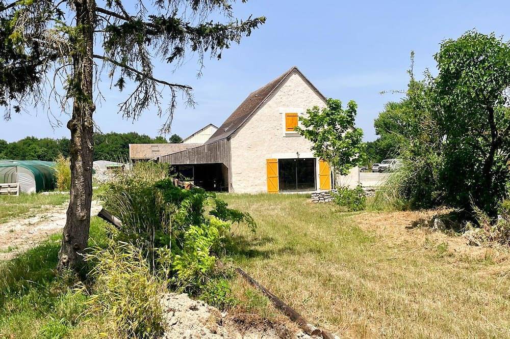 Ferienhaus mit privatem Garten, nahe Burgen, Haustiere erlaubt in Courcelles-de-Touraine, Tours und Umgebung
