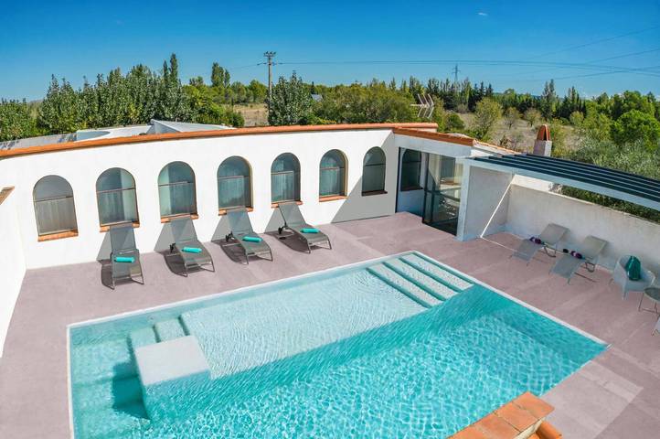 Ferienhaus für 6 Personen, mit Garten