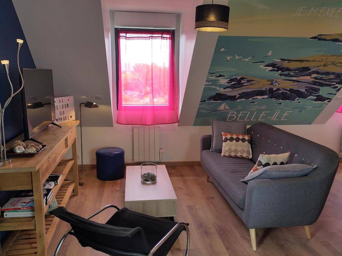 Appartement entier, Au détour du phare, appartement 3 étoiles avec jardin, Belle-Ile-en-mer, Bangor in Bangor, Côte des Mégalithes