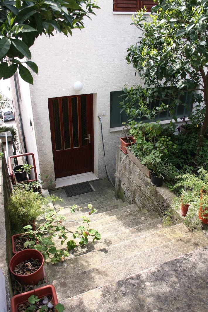 Apartamento entero, Apartamento para dos personas con balcón y vista al mar Podgora, Makarska A-6082-b in Podgora, Rivera de Makarska