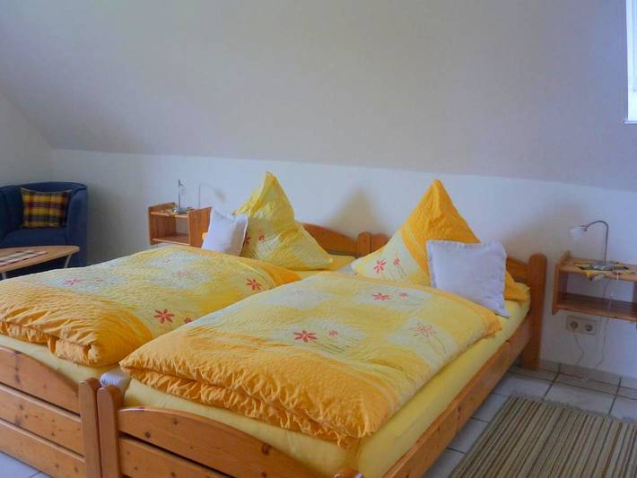 Ferienwohnung für 4 Personen, mit Terrasse und Garten sowie Ausblick in Sonsbeck