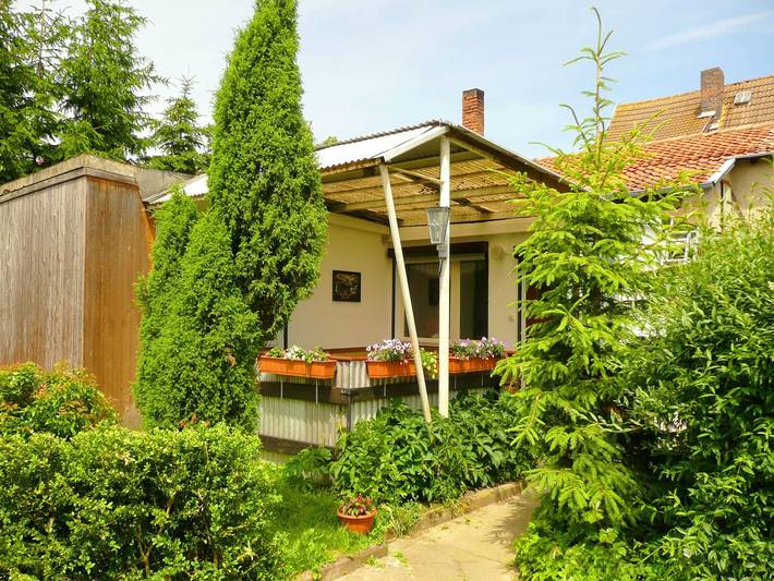 Ferienhaus für 3 Personen, mit Garten