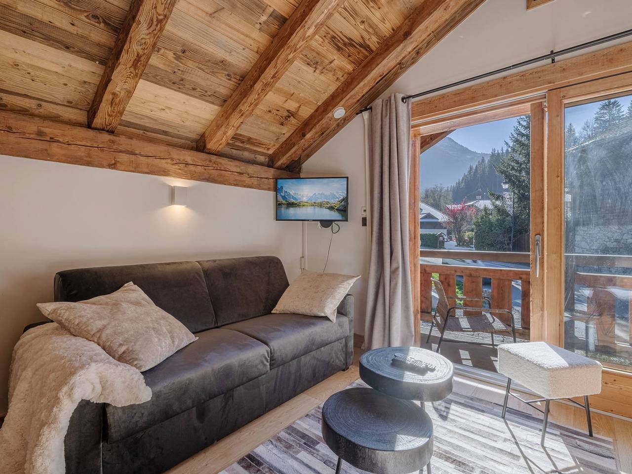 Charmantes, gemütliches Chalet im Herzen von Morzine, in der Nähe der Skilifte, für bis zu 4 Personen in Morzine, Les Portes du Soleil