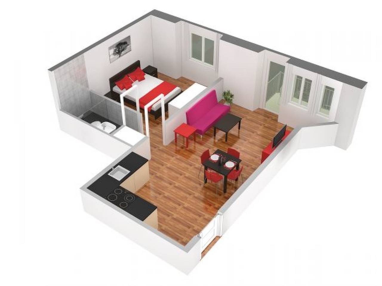 Apartamento inteiro, Apartamento de férias para 4 pessoas in Zurique, Zurich Prealps