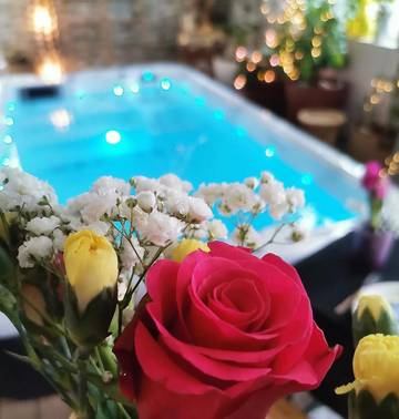 Gîte pour 4 personnes, avec piscine ainsi que jardin et jacuzzi dans Boulay-Moselle