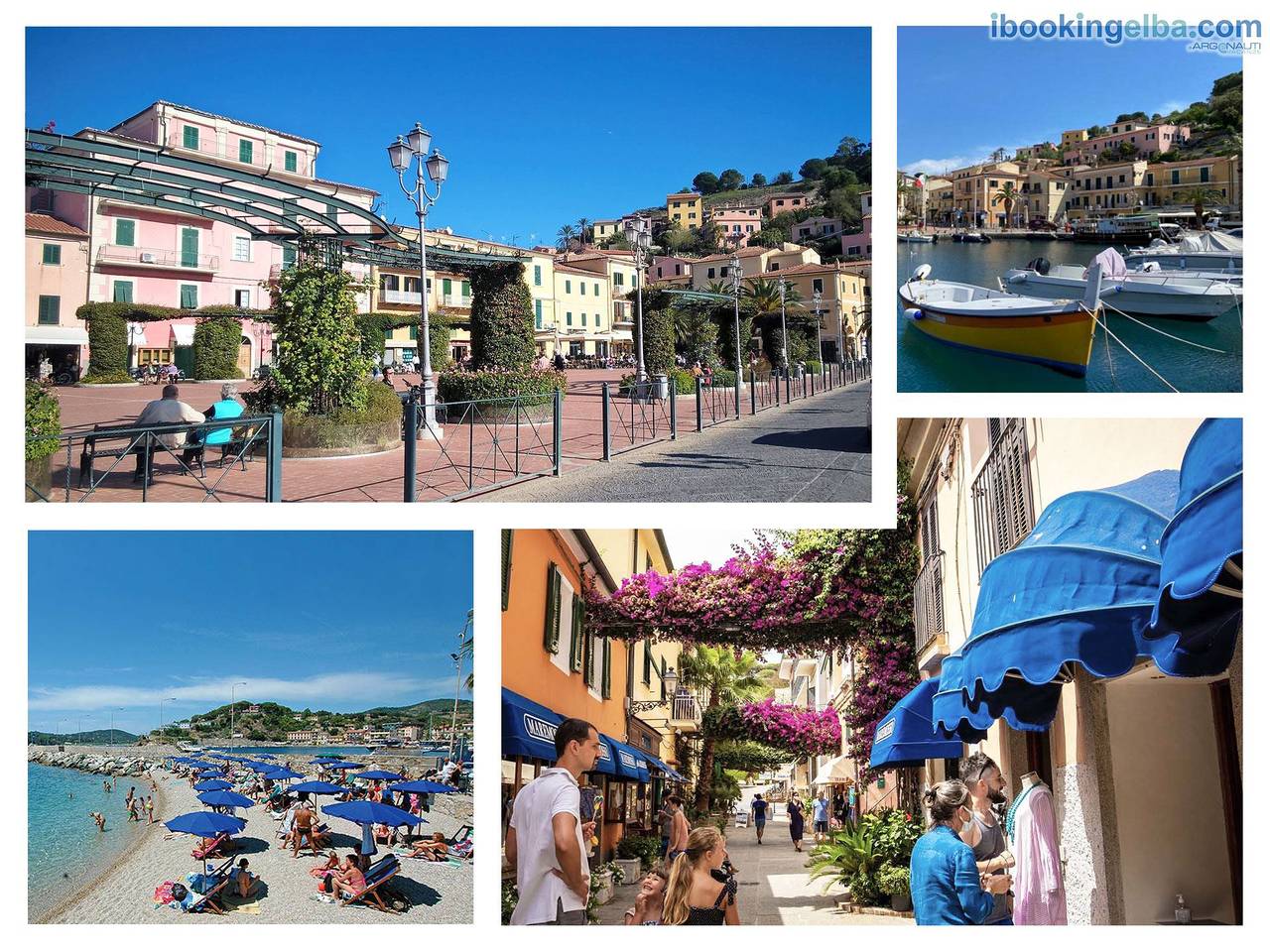 Ganze Ferienwohnung, Ferienwohnung für 5 Personen mit Terrasse in Porto Azzurro, Elba