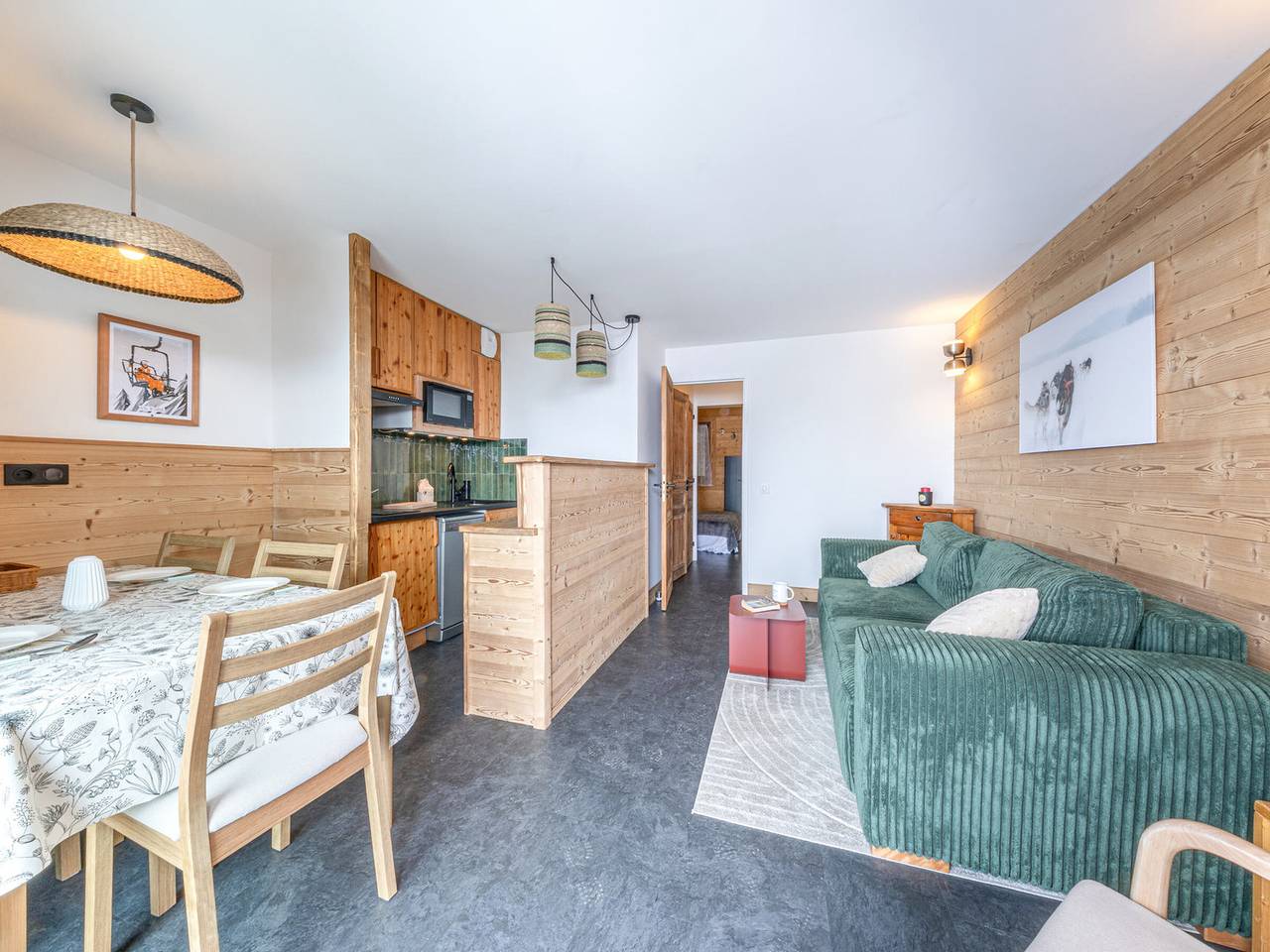 Appartement entier, Confort 2P avec Wifi et Parking à Val-d'Isère in Val-d'Isère, Massif de la Vanoise