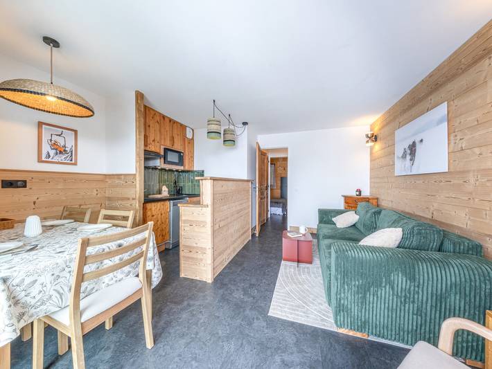 Chalet pour 4 personnes, avec Balcon à Val-d'Isère