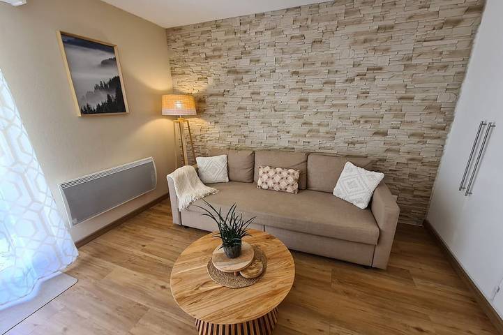 Appartement de vacances pour 3 personnes, avec terrasse ainsi que piscine et jardin - 1