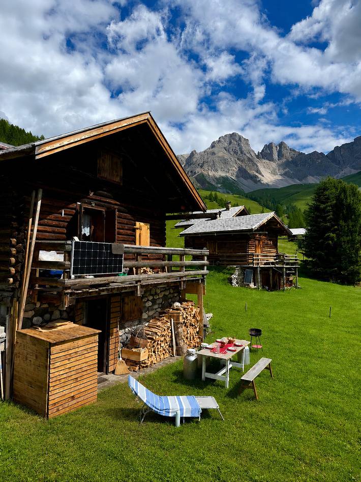 Appartamento per 6 persone, con Balcone e Giardino a Falcade