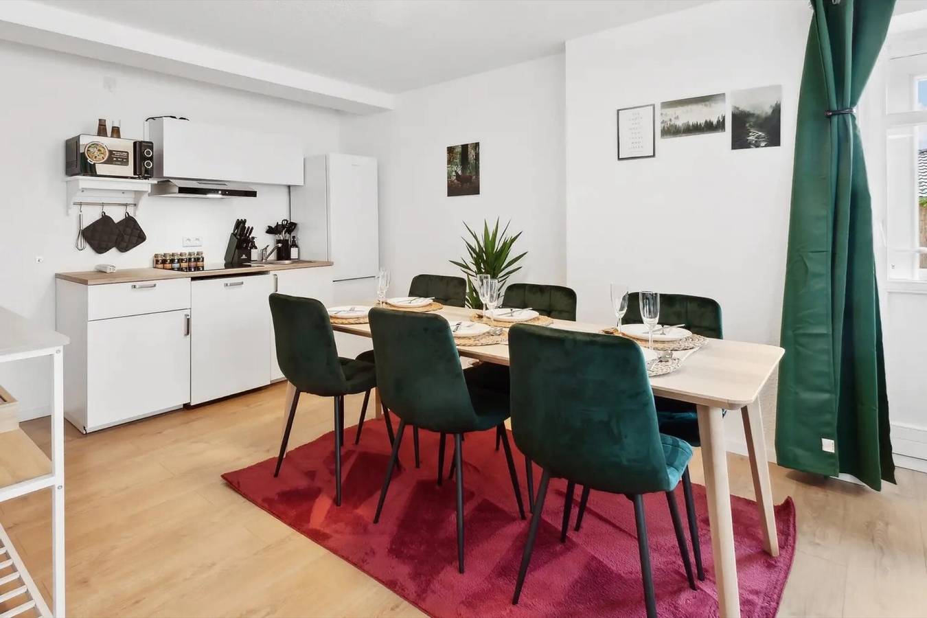 Ganze Wohnung, Ferienwohnung 'Appartements Am Hainich - Elsbeere' mit Gemeinschaftsterrasse, Garten und Wi-Fi in Hörselberg-Hainich, Hainich