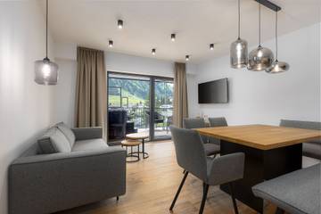 Ferienwohnung für 5 Personen, mit Balkon und Sauna, mit Haustier in Berwang