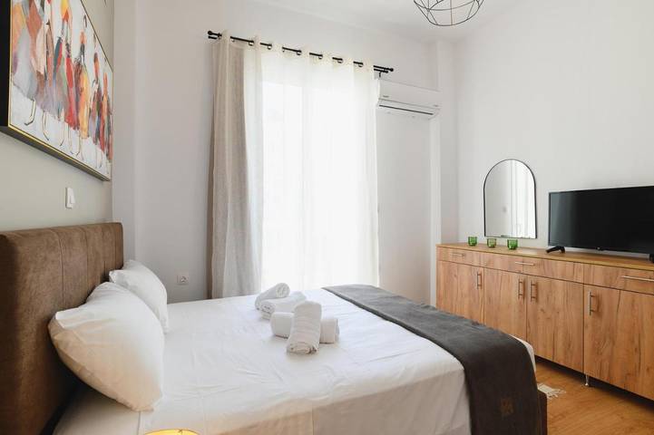 Ferienwohnung für 5 Personen, mit Balkon und Ausblick in Rhodos Stadt - 3