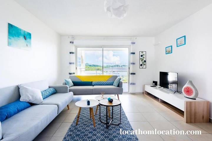 Appartement de vacances pour 5 personnes, avec balcon et vue