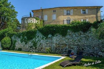 Gîte pour 4 personnes, avec piscine à Montboucher-sur-Jabron