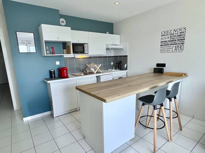 Ganze Wohnung, Étel - 42 m² Wohnung - 2 Zimmer - Wifi - Nahe des Hafens in Étel, Côte des Mégalithes