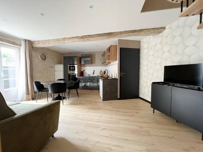 Location de vacances pour 4 personnes, avec terrasse et piscine à Saint-Mard - 3