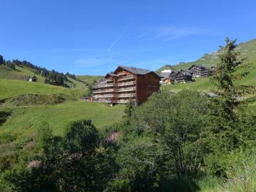 Gîte pour 3 personnes, avec balcon à Val-d'Illiez