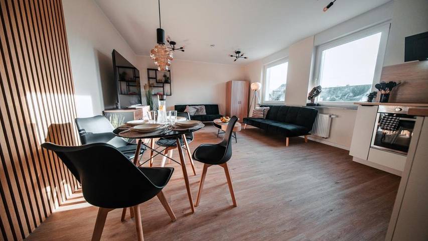 Ferienwohnung für 4 Personen, mit Ausblick