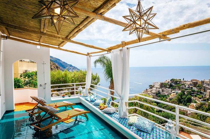 Ferienwohnung für 4 Personen, mit Balkon und Garten sowie Pool - 1